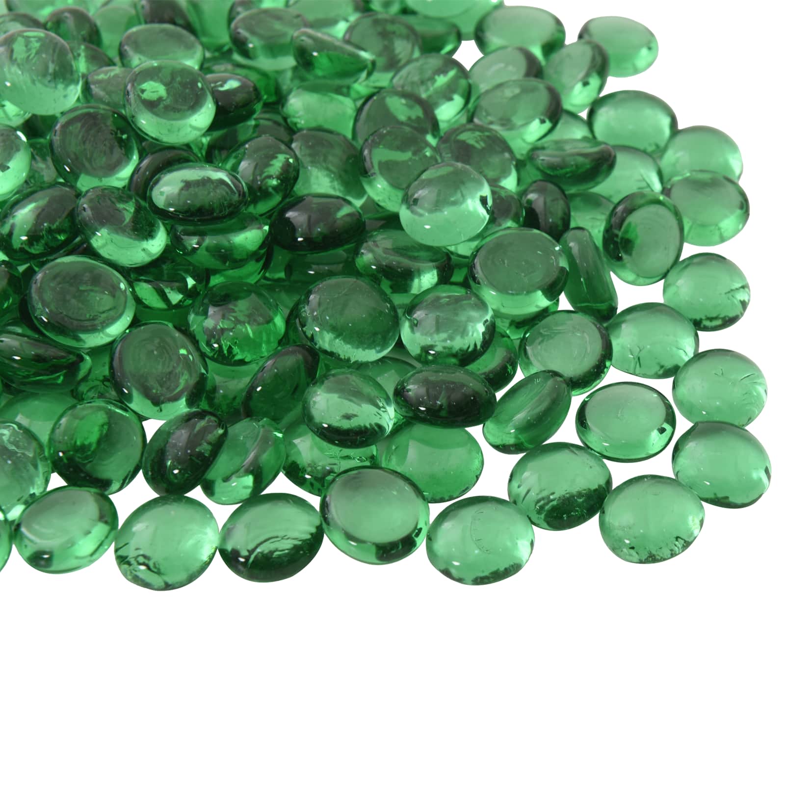 Glasnugget 17-19 mm Groen Glas