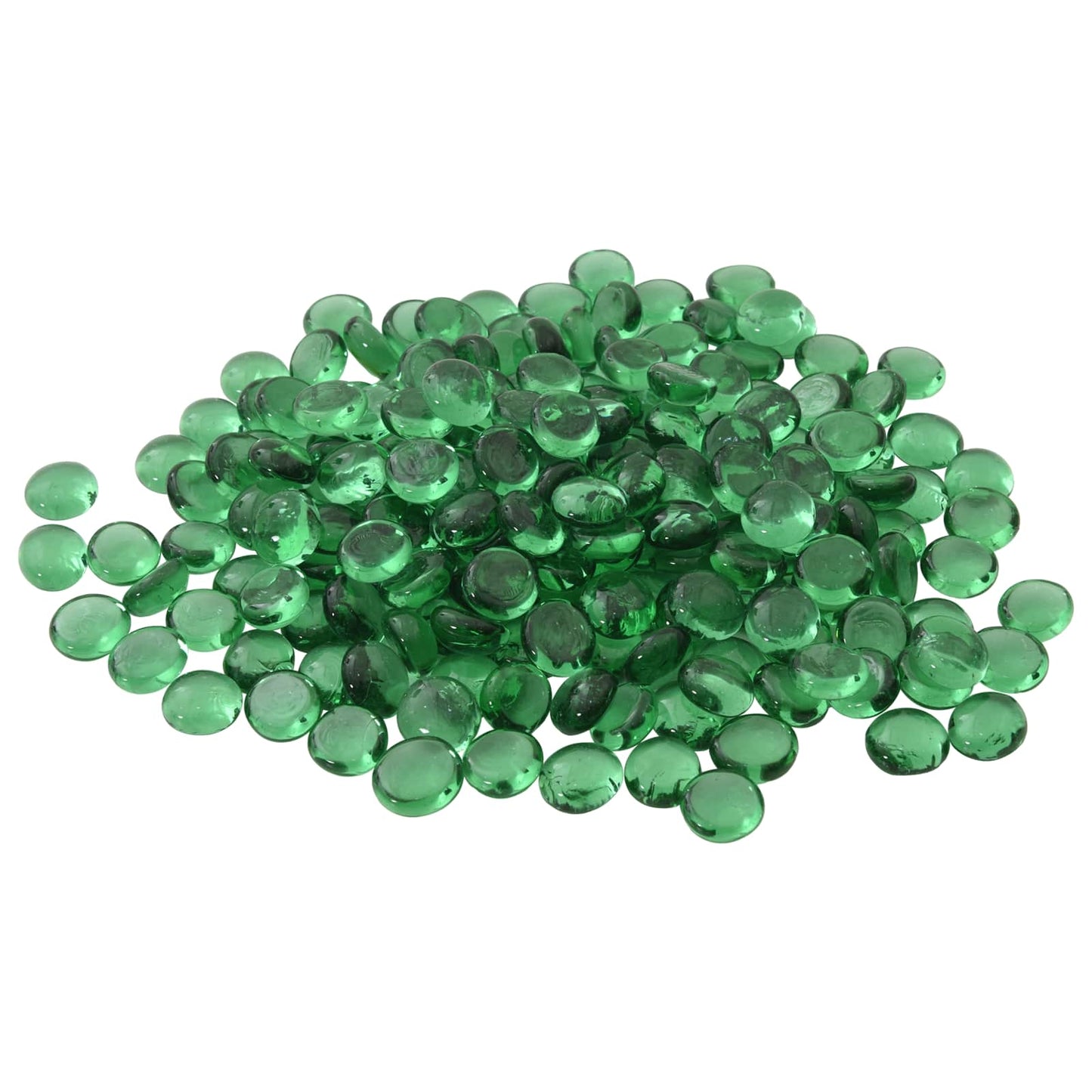 Glasnugget 17-19 mm Groen Glas