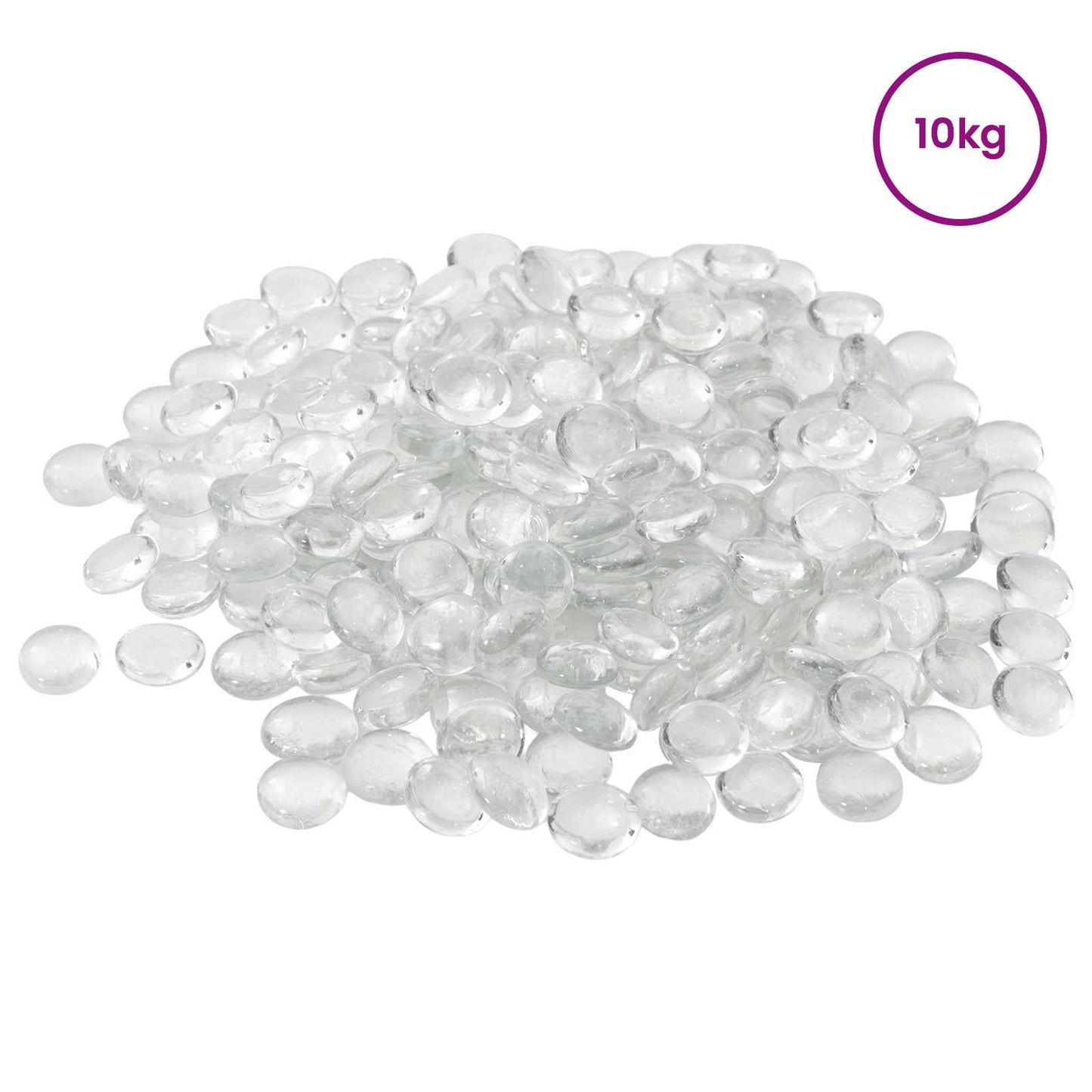 Glasnugget 17-19 mm Transparant Glas