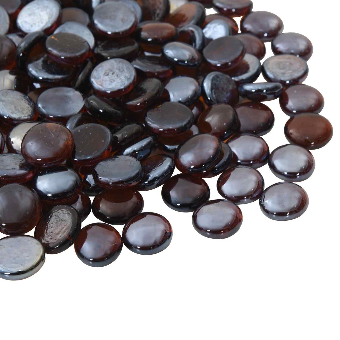 Glasnugget 17-19 mm Amberflits Glas