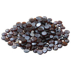 Glasnuggets 17-19 mm amberflits