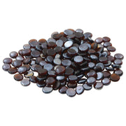 Glasnuggets 17-19 mm amberflits