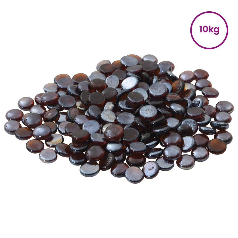 Glasnugget 17-19 mm Amberflits Glas