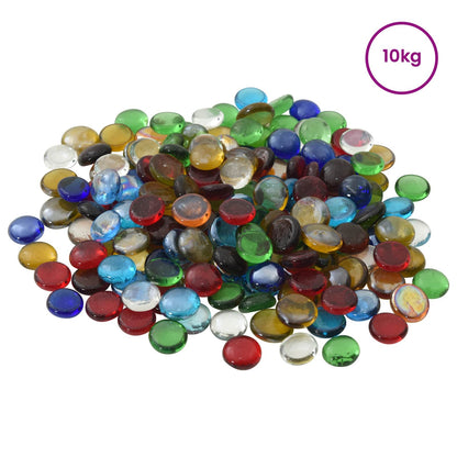 Glasnugget 17-19 mm Meerkleurig Glas