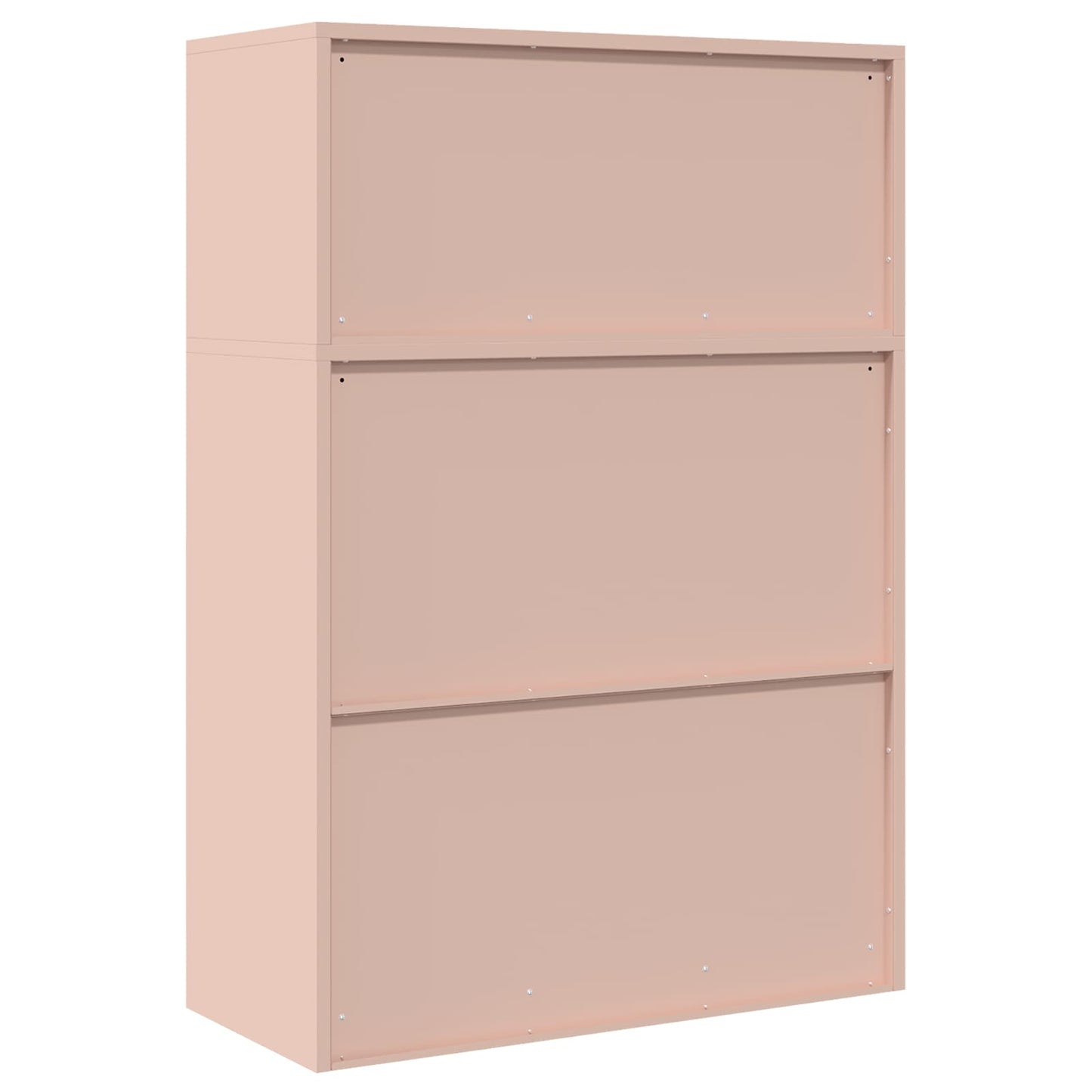 Opbergkast 2 st Roze 90 x 40 x 130 cm Staal Vergrendelbaar