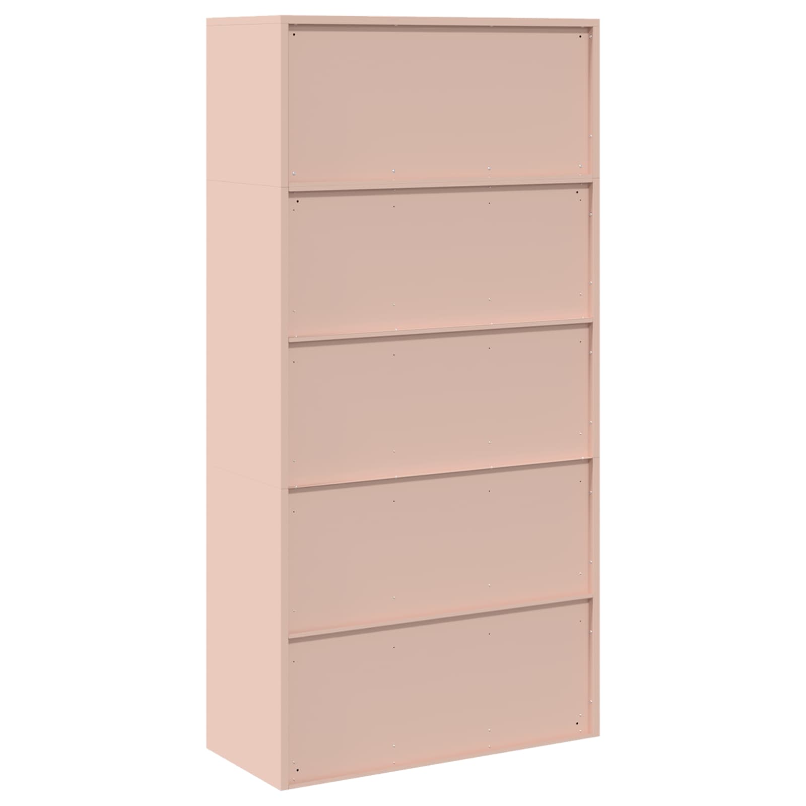 Opbergkast 2 st Roze 90 x 40 x 180 cm Staal Vergrendelbaar