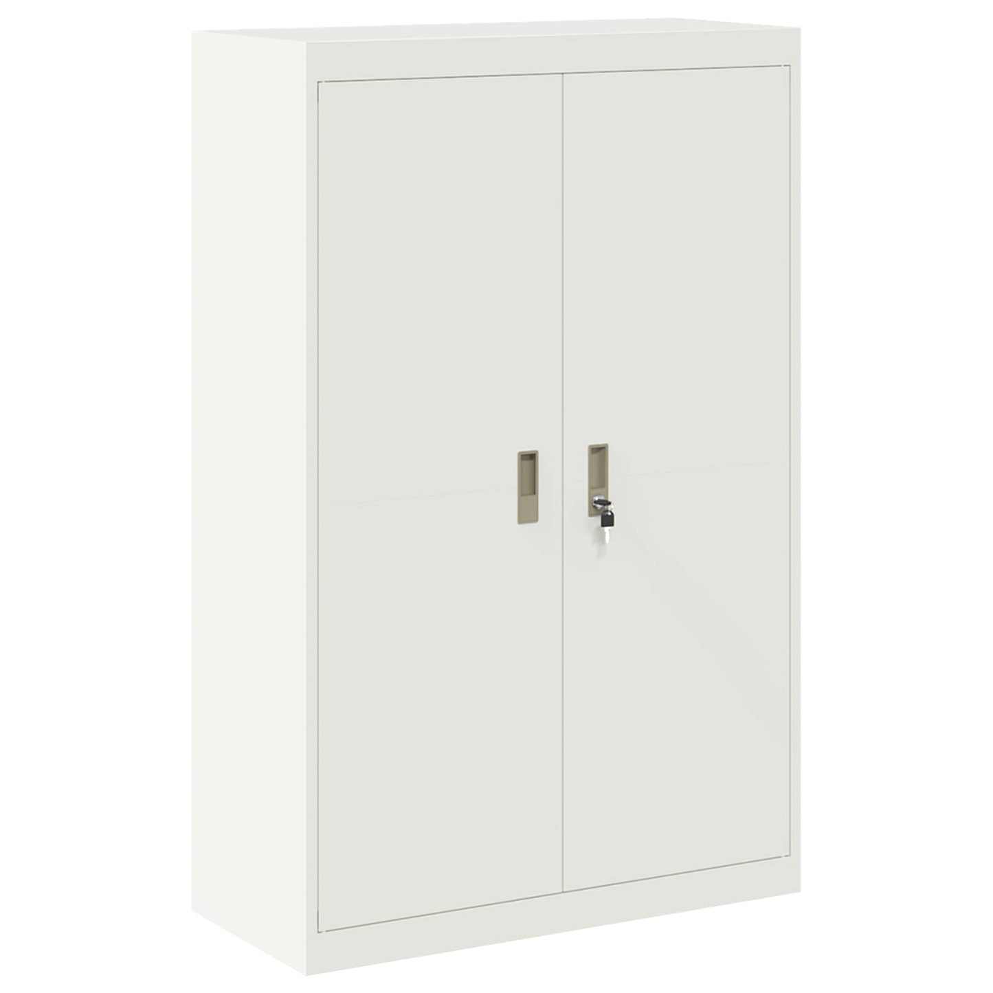 Opbergkast 2 st Wit 90 x 40 x 180 cm Staal Vergrendelbaar