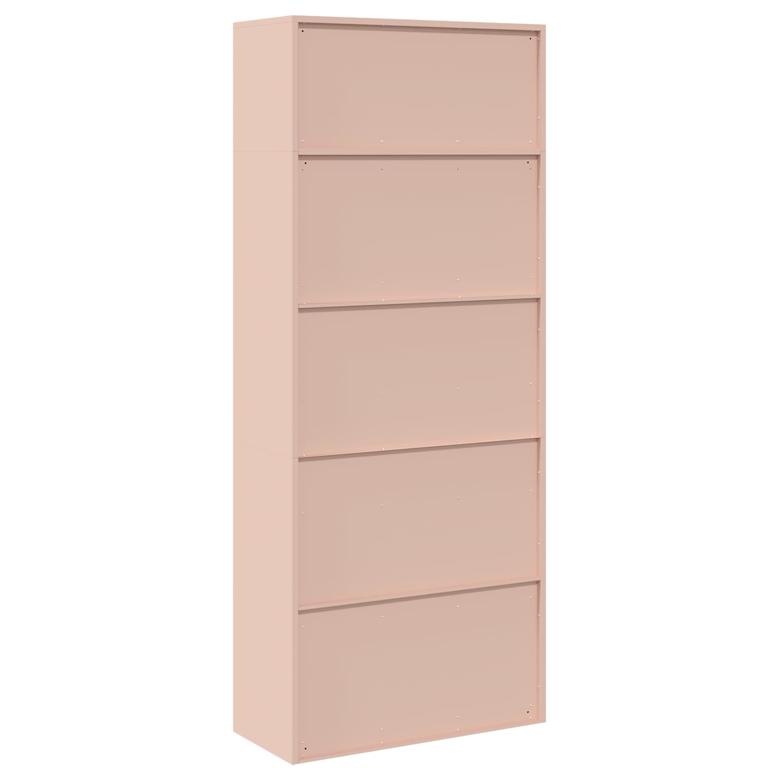 Opbergkast 2 st Roze 90 x 40 x 220 cm Staal Vergrendelbaar