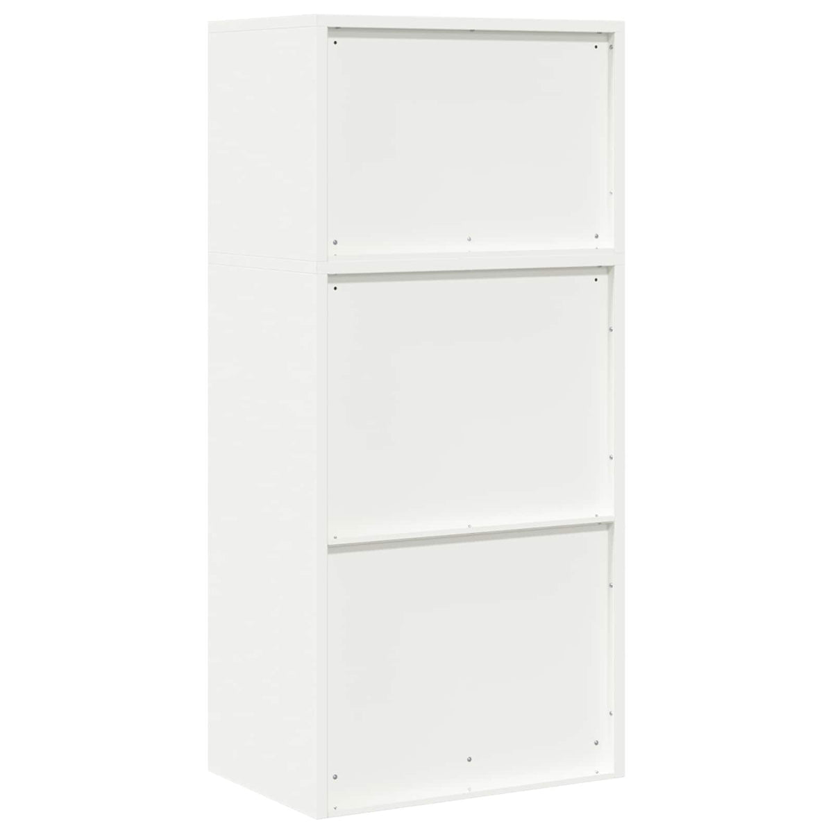 Opbergkast 2 st Wit 60 x 40 x 130 cm Staal Vergrendelbaar