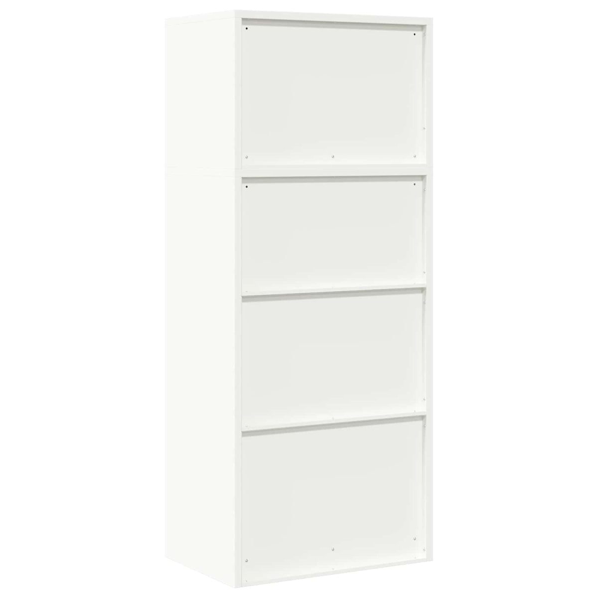Opbergkast 2 st Wit 60 x 40 x 145 cm Staal Vergrendelbaar
