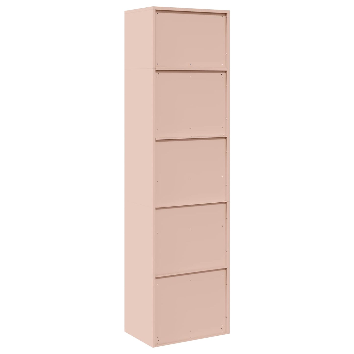 Opbergkast 2 st Roze 60 x 40 x 220 cm Staal Vergrendelbaar