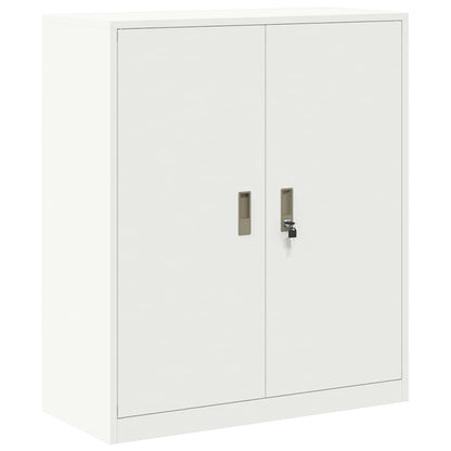 Opbergkast 2 st Wit 90 x 40 x 175 cm Staal Vergrendelbaar