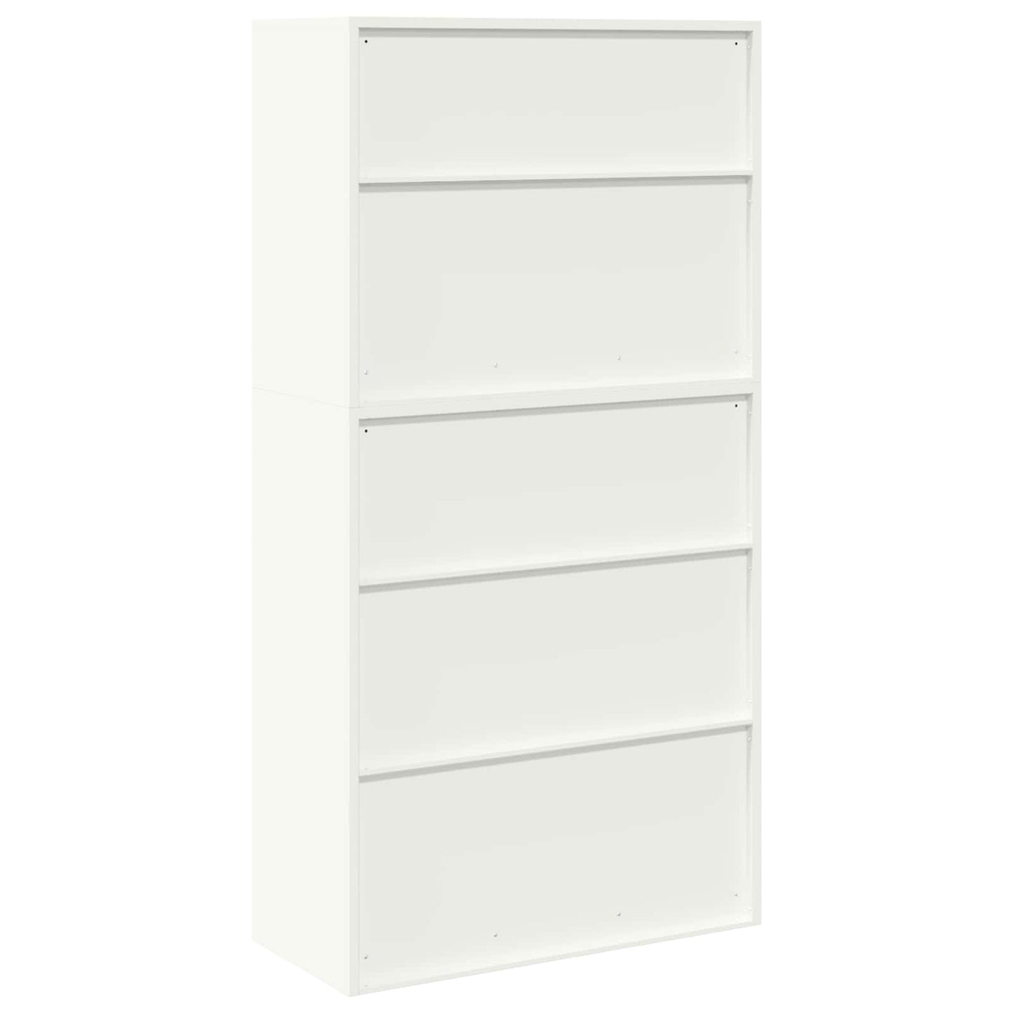 Opbergkast 2 st Wit 90 x 40 x 175 cm Staal Vergrendelbaar