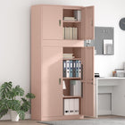 Opbergkast 2 st Roze 90 x 40 x 210 cm Staal Vergrendelbaar