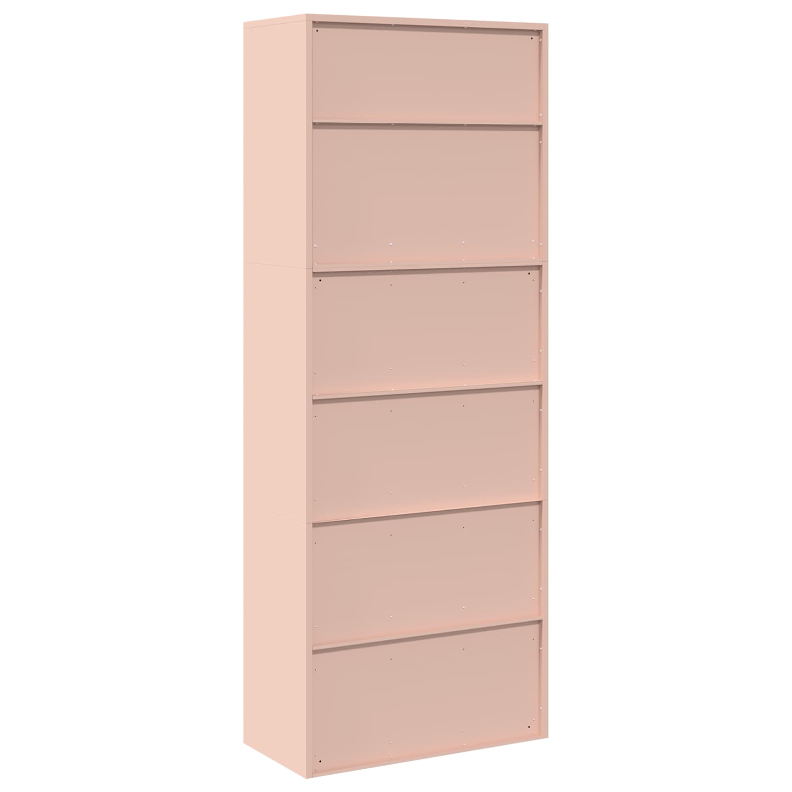 Opbergkast 2 st Roze 80 x 40 x 210 cm Staal Vergrendelbaar