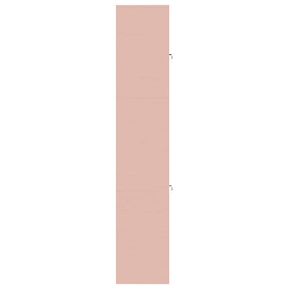 Opbergkast 2 st Roze 80 x 40 x 210 cm Staal Vergrendelbaar