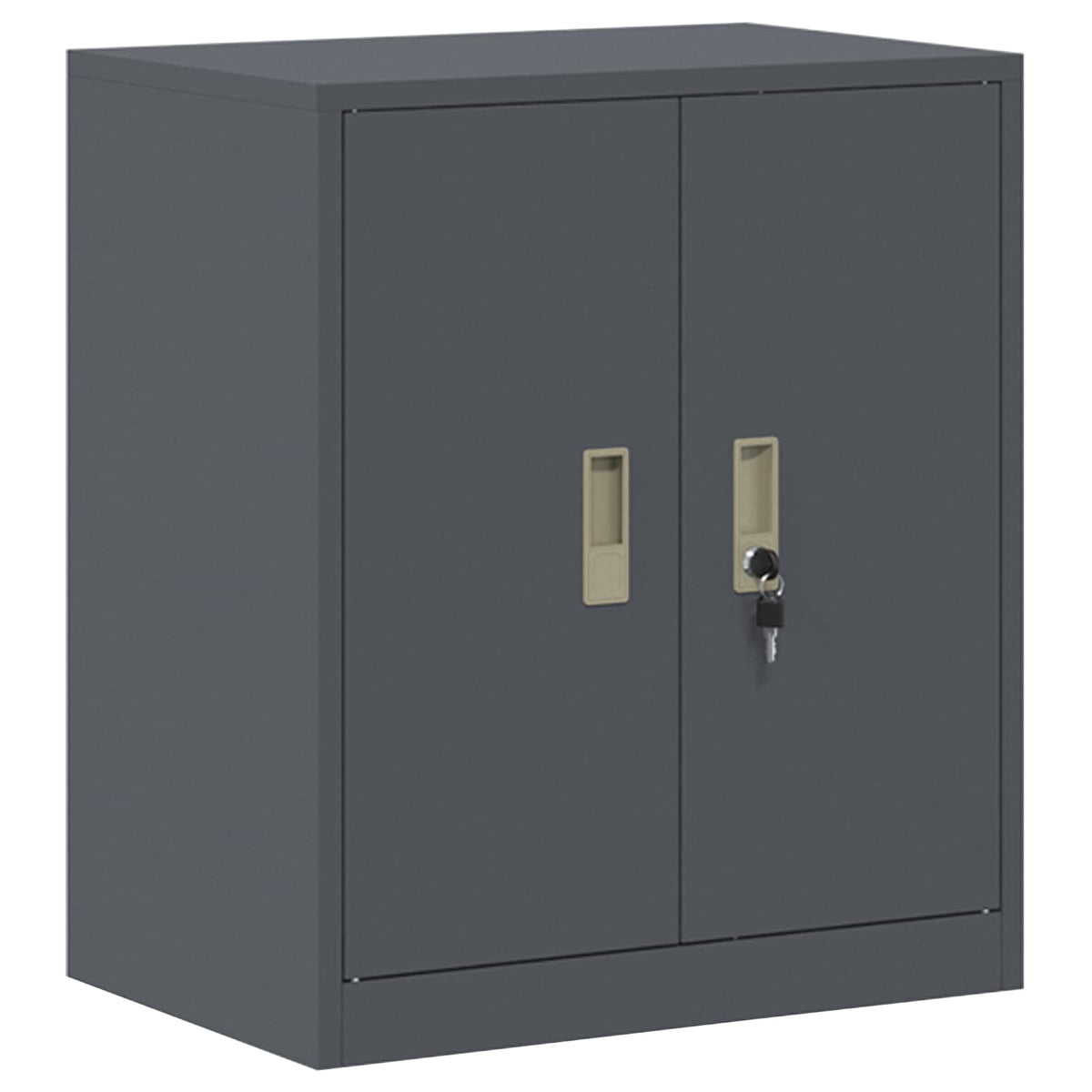 Opbergkast 2 st Antracietkleurig 60 x 40 x 175 cm Staal
