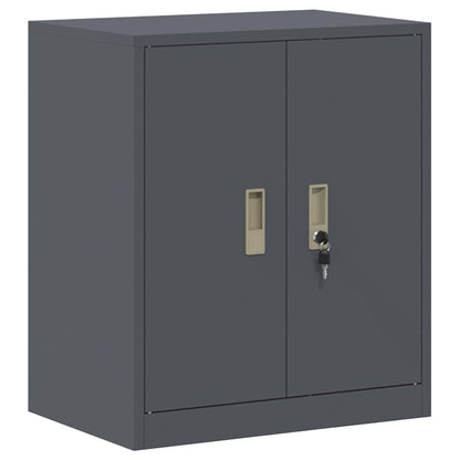 Opbergkast 2 st Antracietkleurig 60 x 40 x 175 cm Staal