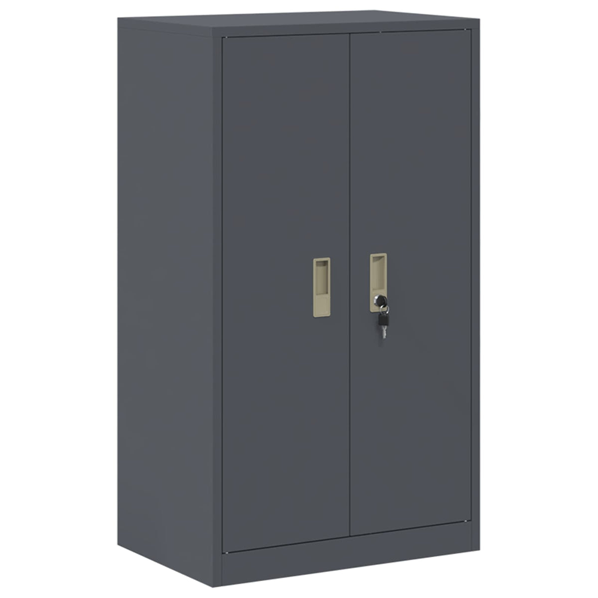 Opbergkast 2 st Antracietkleurig 60 x 40 x 175 cm Staal