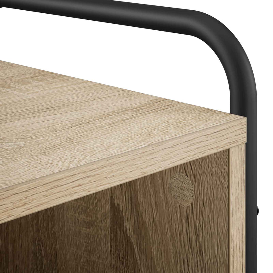 Nachtkastje Sonoma Eiken 40 x 30 x 60 cm Bewerkt hout