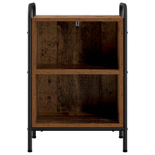 Nachtkastje Oud hout 40 x 30 x 60 cm Bewerkt hout