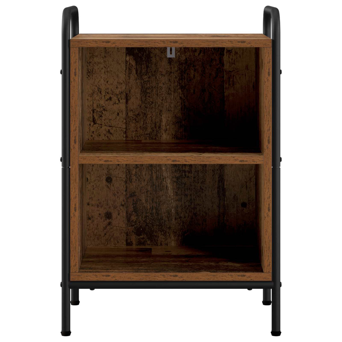 Nachtkastje 2 st Oud hout 40 x 30 x 60 cm Bewerkt hout