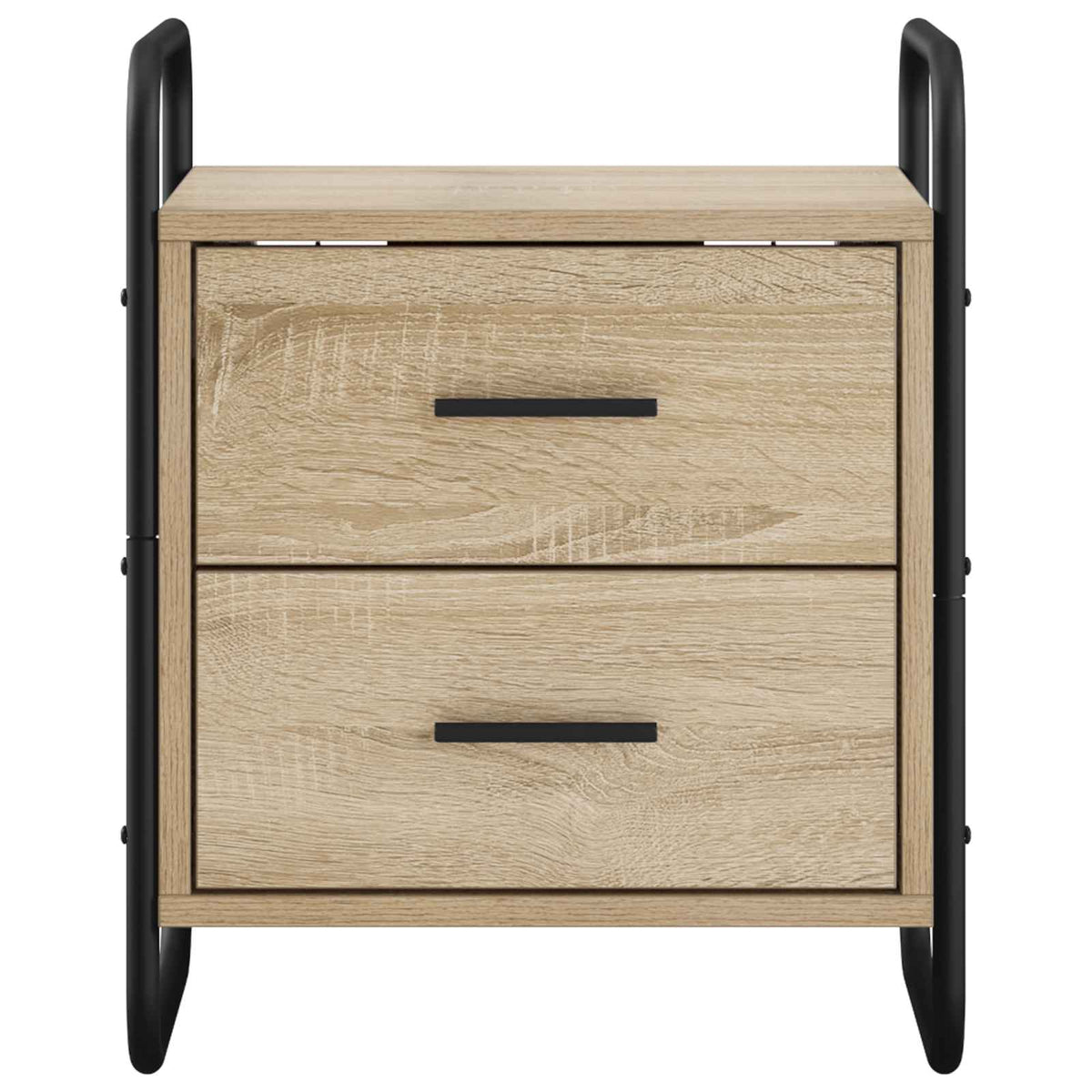 Hangend nachtkastje Sonoma Eiken 40 x 30 x 50 cm Bewerkt hout