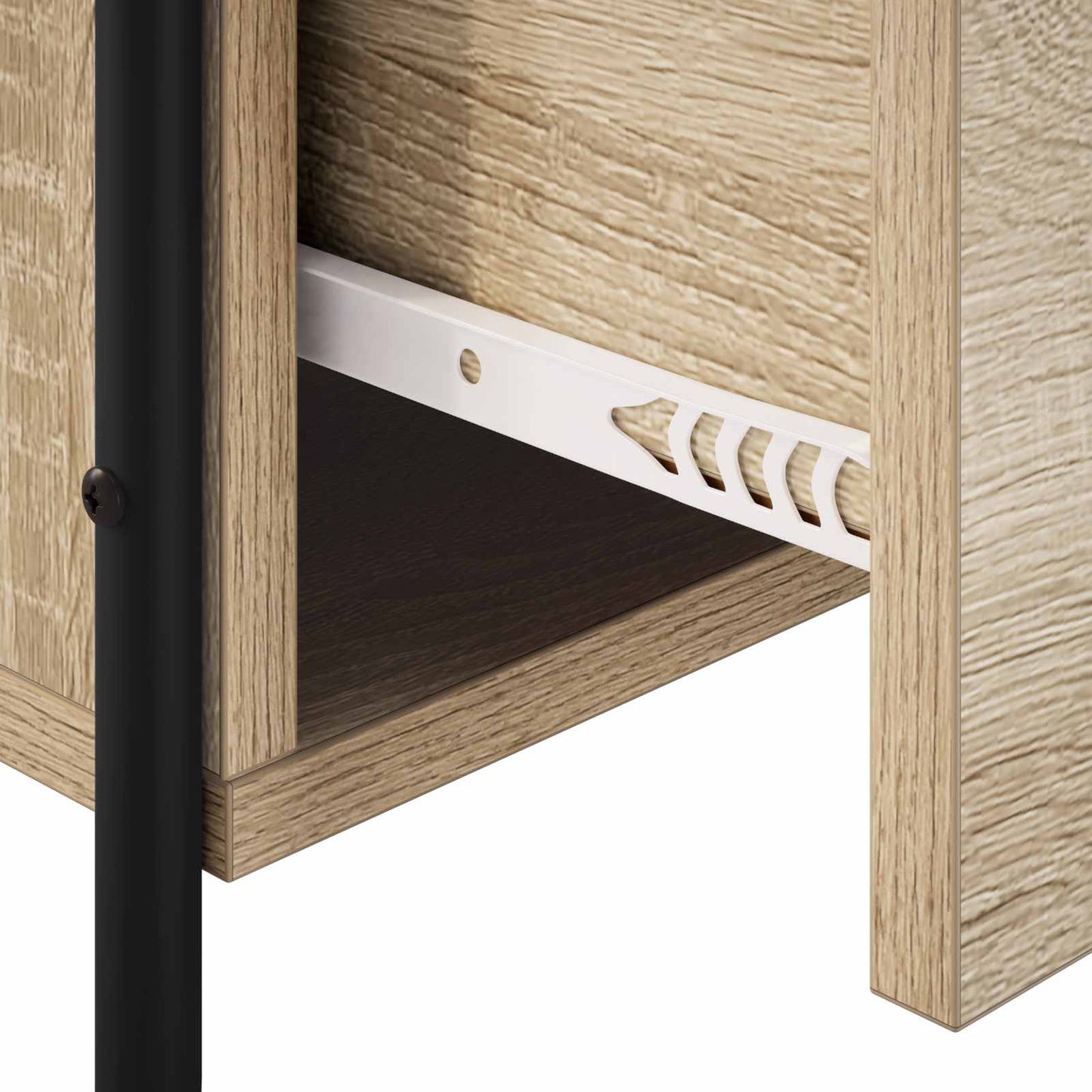 Hangend nachtkastje Sonoma Eiken 40 x 30 x 60 cm Bewerkt hout