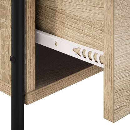 Hangend nachtkastje Sonoma Eiken 40 x 30 x 60 cm Bewerkt hout