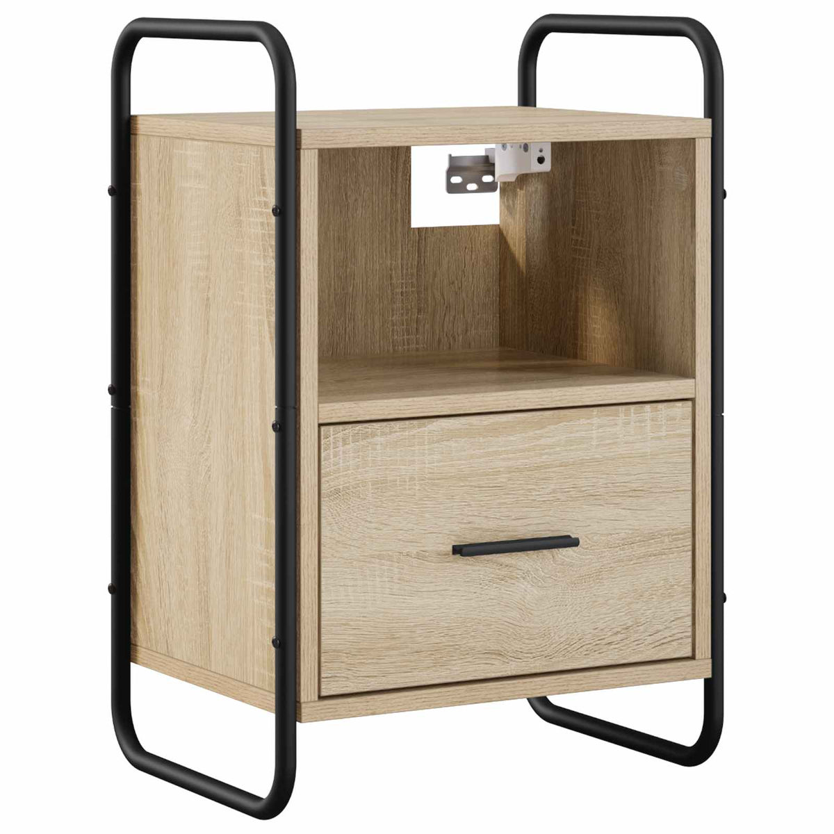 Hangend nachtkastje Sonoma Eiken 40 x 30 x 60 cm Bewerkt hout