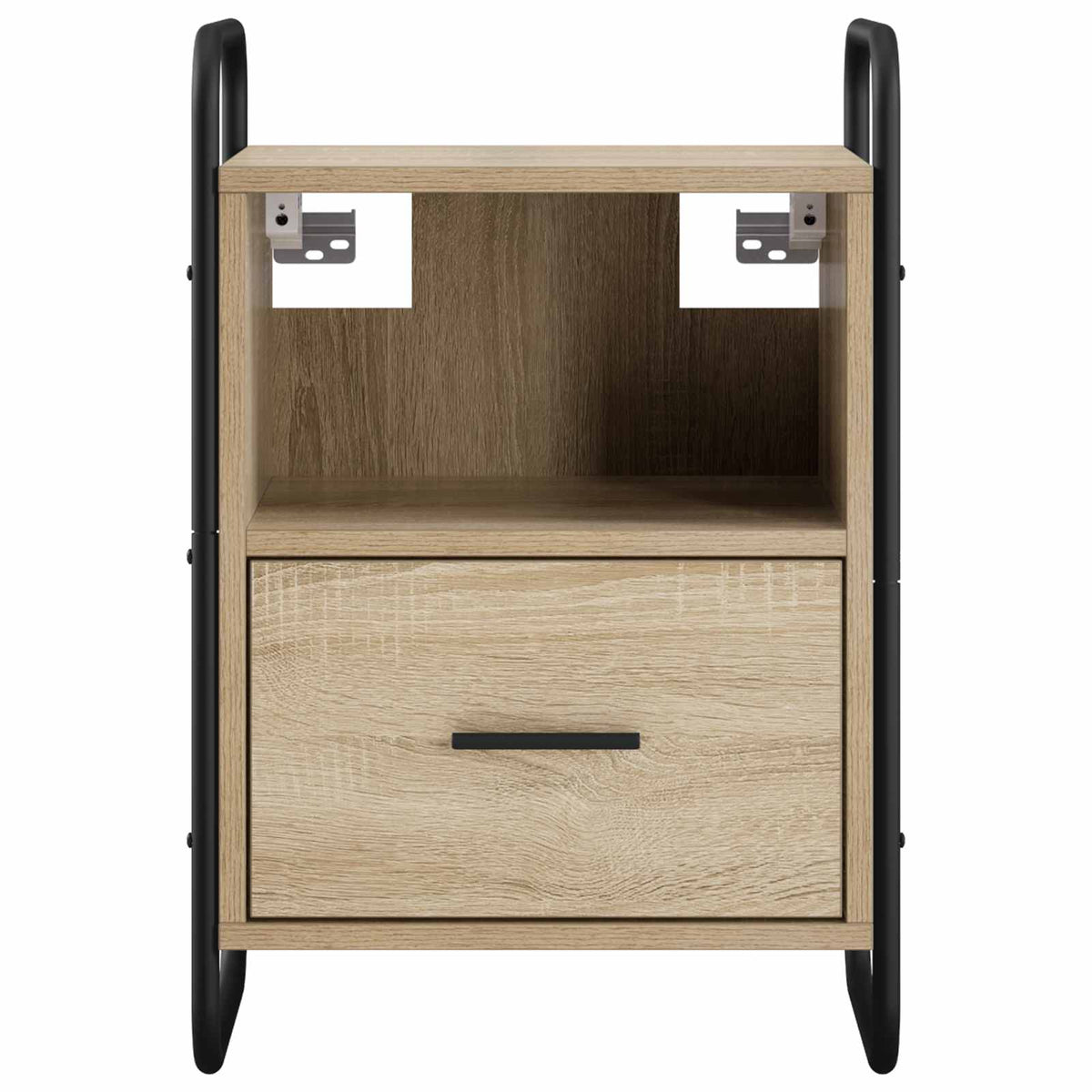 Hangend nachtkastje Sonoma Eiken 40 x 30 x 60 cm Bewerkt hout