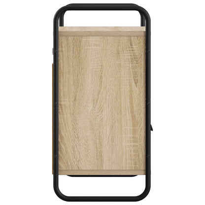 Hangend nachtkastje Sonoma Eiken 40 x 30 x 60 cm Bewerkt hout