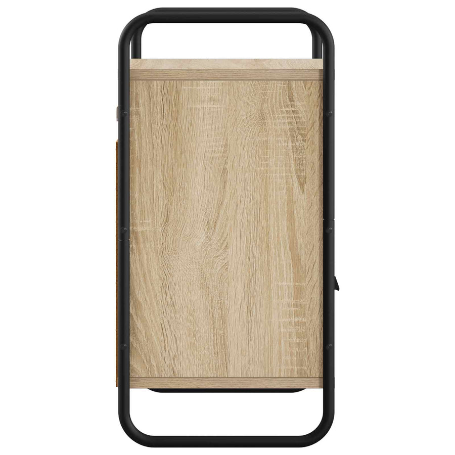 Hangend nachtkastje Sonoma Eiken 40 x 30 x 60 cm Bewerkt hout