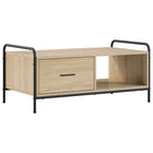 Salontafel 90x49x41 cm bewerkt hout