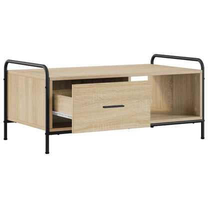 Salontafel Sonoma Eiken 90 x 49 x 41 cm Bewerkt hout