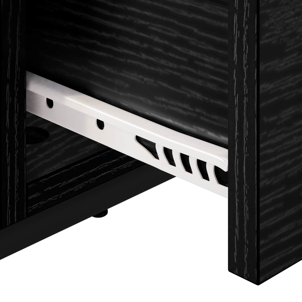 Salontafel Zwart eiken 99,5 x 49 x 41 cm Bewerkt hout