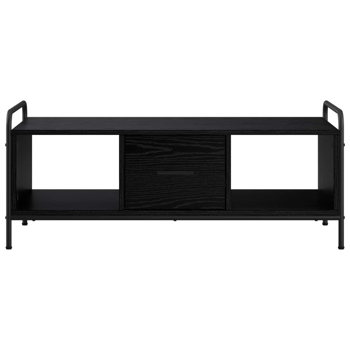 Salontafel Zwart eiken 99,5 x 49 x 41 cm Bewerkt hout
