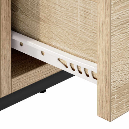 Salontafel Sonoma Eiken 99,5 x 49 x 41 cm Bewerkt hout