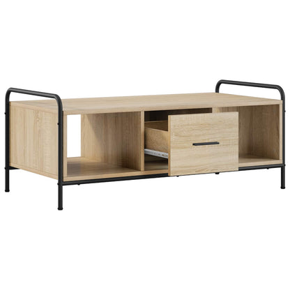 Salontafel Sonoma Eiken 99,5 x 49 x 41 cm Bewerkt hout