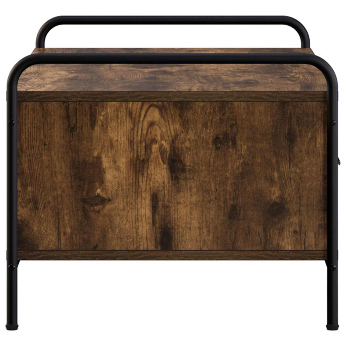 Salontafel Gerookt eiken 99,5 x 49 x 41 cm Bewerkt hout