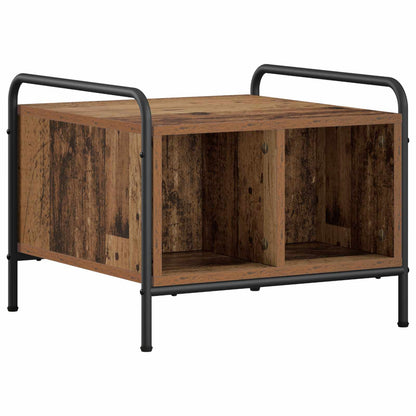 Salontafel Oud hout 50 x 49 x 41 cm Bewerkt hout