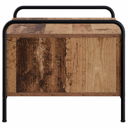 Salontafel Oud hout 50 x 49 x 41 cm Bewerkt hout