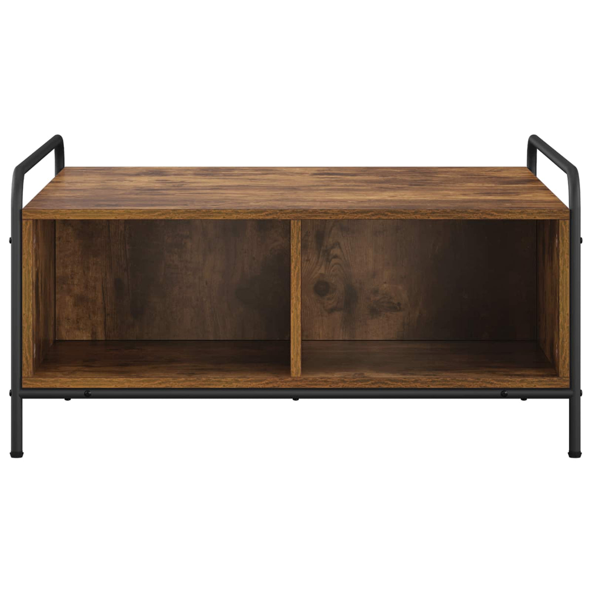 Salontafel Gerookt eiken 50 x 49 x 41 cm Bewerkt hout