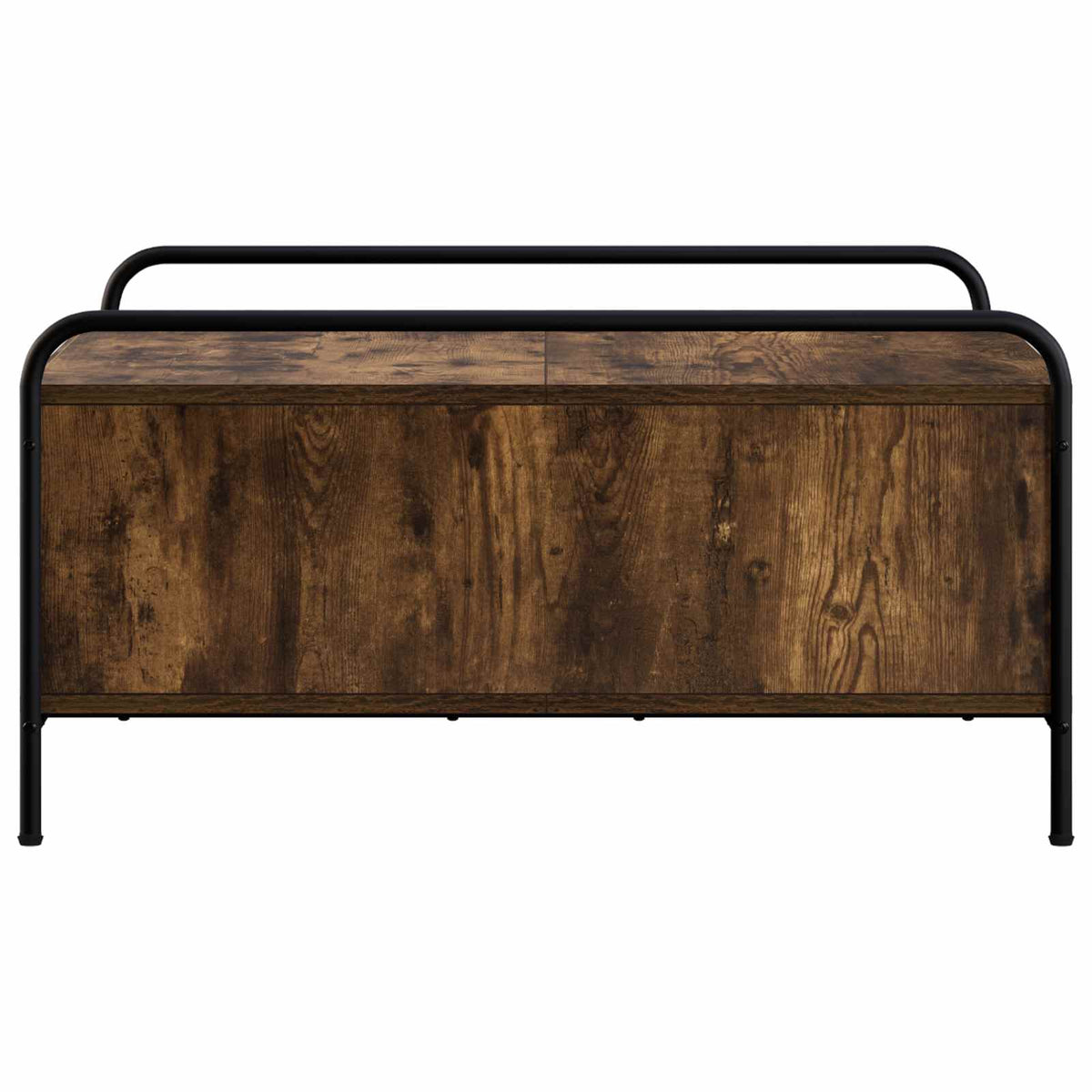 Salontafel Gerookt eiken 50 x 49 x 41 cm Bewerkt hout
