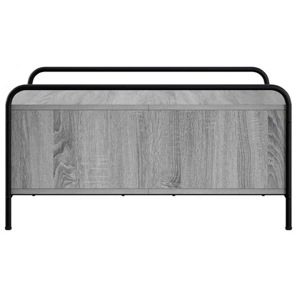 Salontafel Grijs Sonoma 50 x 49 x 41 cm Bewerkt hout