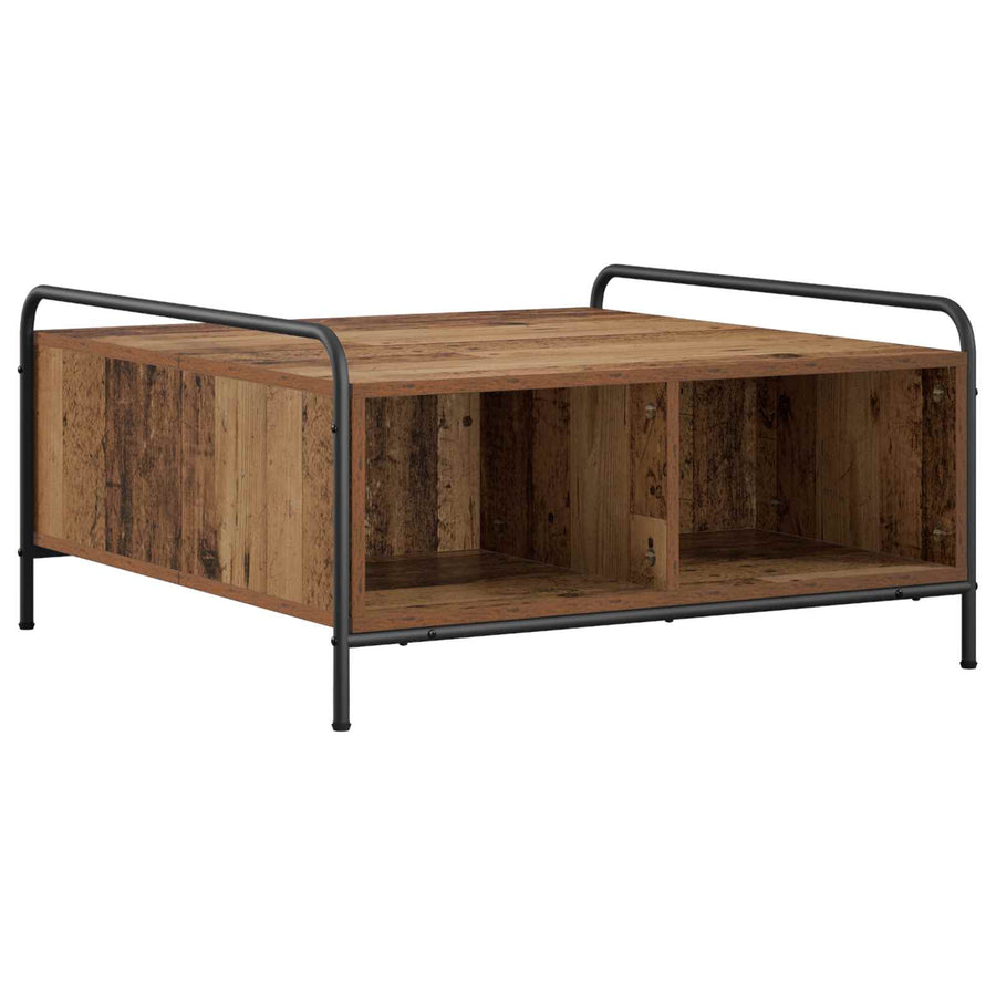 Salontafel Oud hout 50 x 49 x 41 cm Bewerkt hout