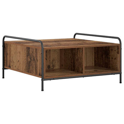 Salontafel Oud hout 50 x 49 x 41 cm Bewerkt hout