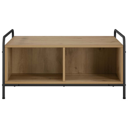 Salontafel Artisanaal eiken 50 x 49 x 41 cm Bewerkt hout