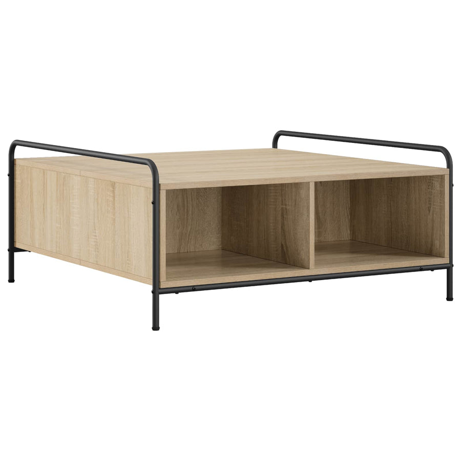 Salontafel Sonoma Eiken 90 x 90 x 41 cm Bewerkt hout