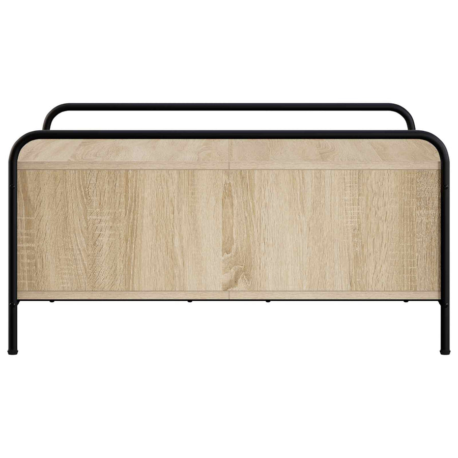 Salontafel Sonoma Eiken 90 x 90 x 41 cm Bewerkt hout